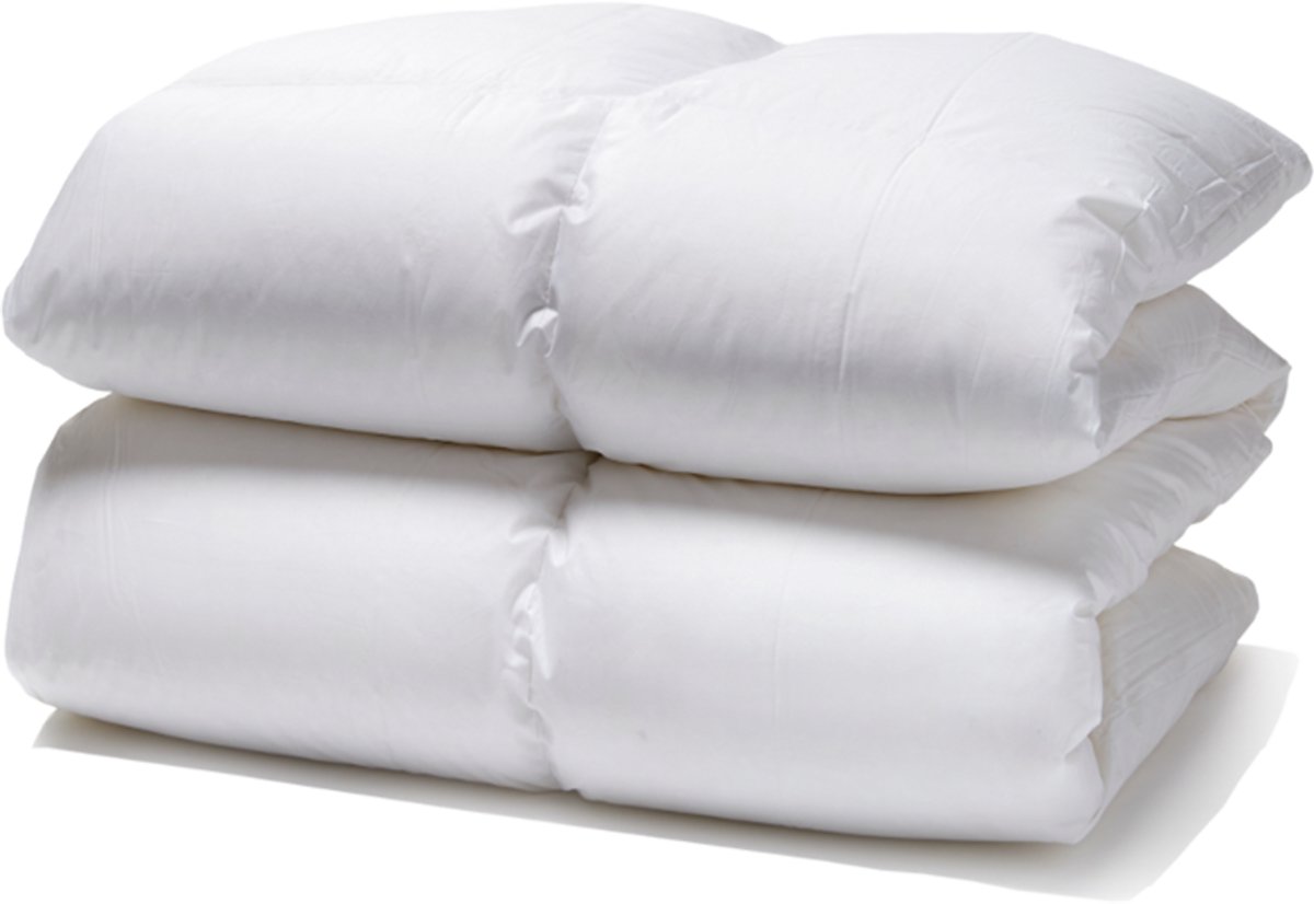 White Cloudz Donzen dekbed Aspen - 100% Poolse ganzendons - 155 x 200 - Winter Wit