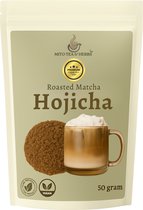 Premium Hojicha Thee - 50 gram - Rijk aan Antioxidanten - Geroosterde Matcha Poeder - Roasted Matcha - Matcha thee - Matcha Latte - ECO verpakking