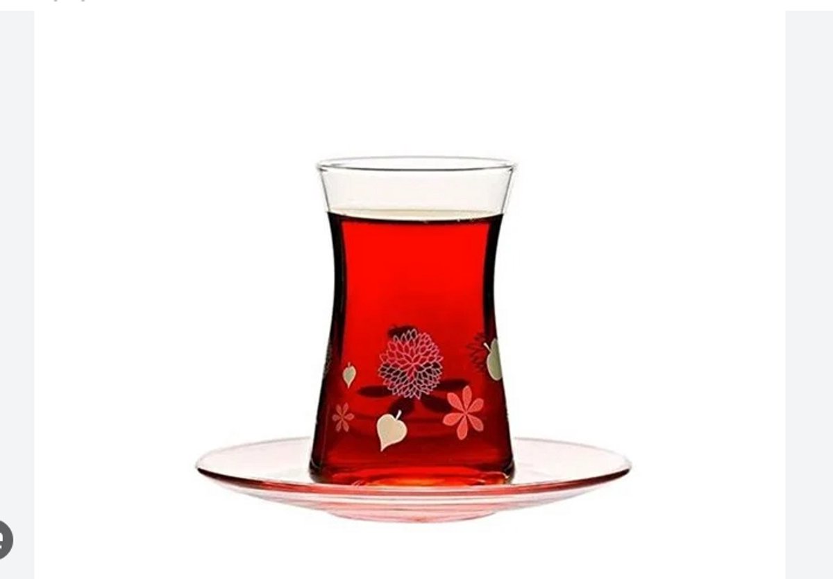 Pasabahce Ilkyaz 95483- Glazen Turkse Theeglazen Set – 12-Delig