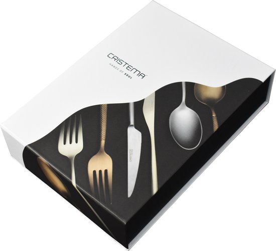 Cristema Ménagère Vigo 18/10 24 pièces Argent 6 personnes
