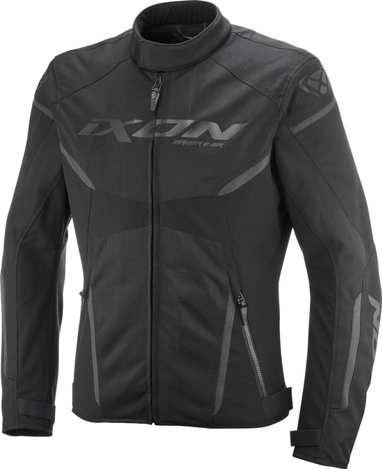 Ixon Striker 2 Air WP Zwart Waterdichte Textiele Motorjas - Jas