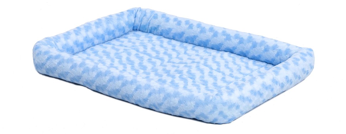 MidWest Quiet Time Pet Bed Fashion Series Powder Blue 30 inch 76 cm