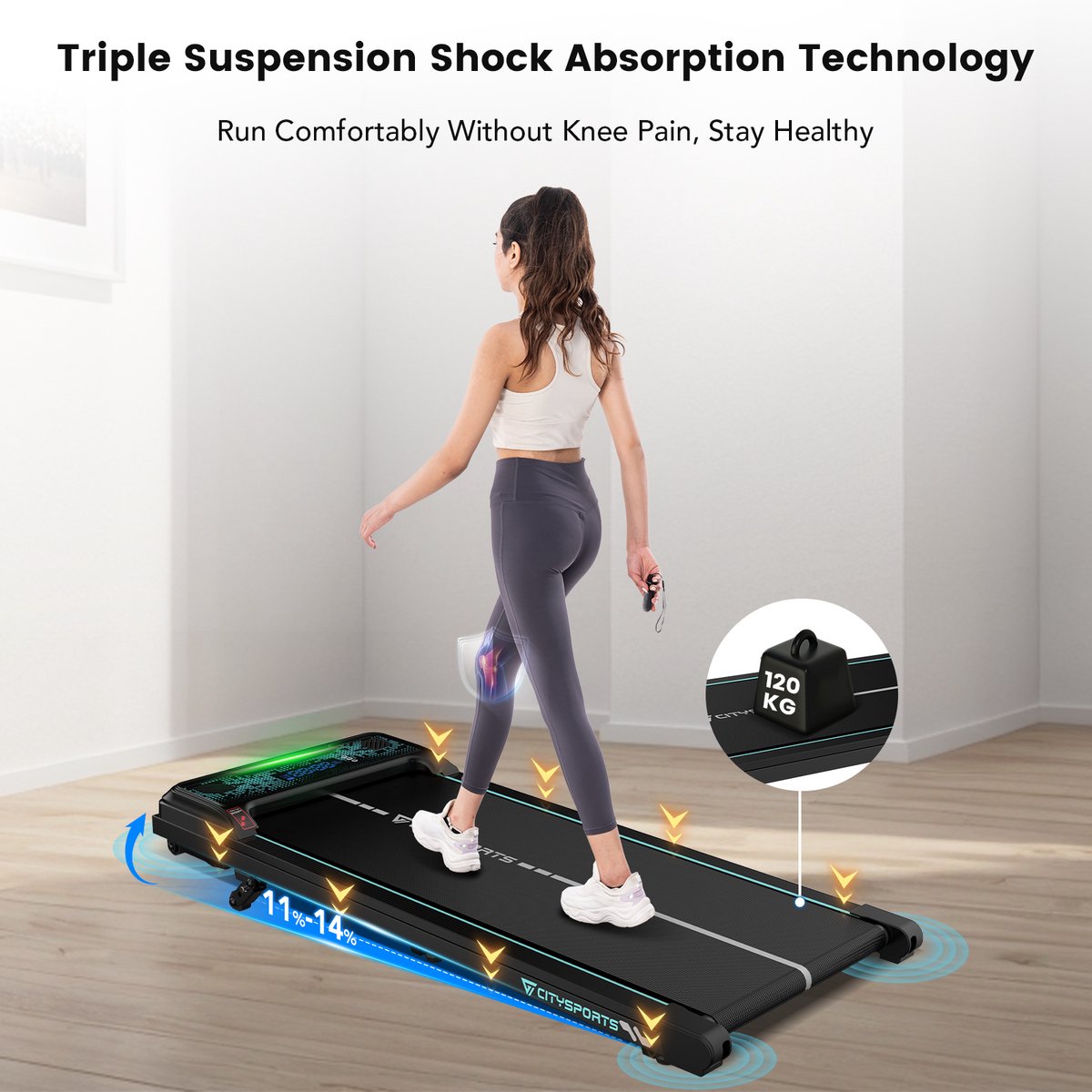CITYSPORTS WP6 Slimme Loopband thumbnail 4