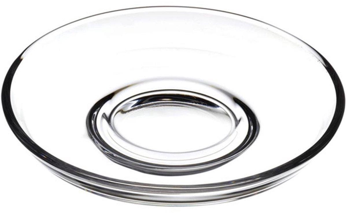 F&D – Glazen Turkse Theeonderzetters – Set van 6 – 98 mm