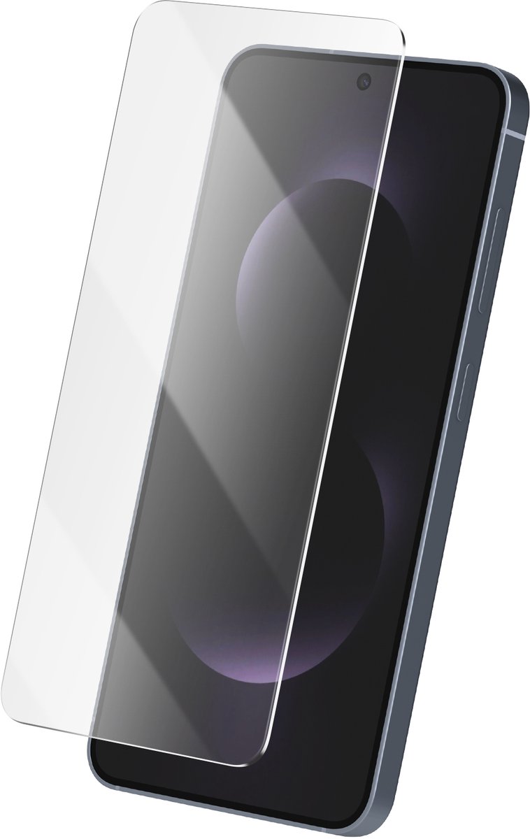 Avizar Gehard glas Geschikt voor Samsung Galaxy S25 Edge Hardheid 9H anti-kras, Transparant