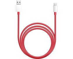 Oneplus, Officiële SuperVOOC USB naar USB-C Fast Charge 10A 1,5m Kabel, Rood
