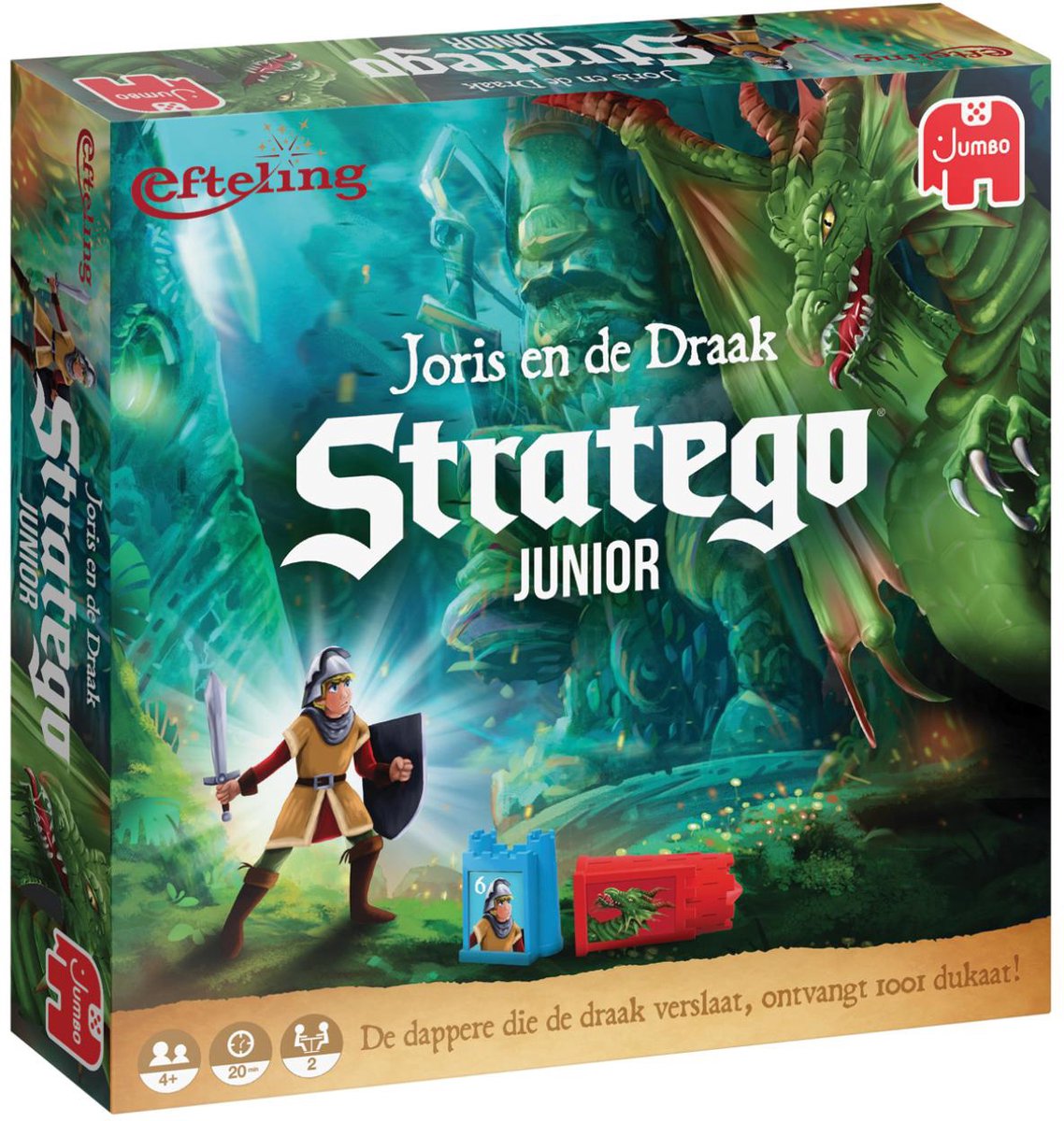 Jumbo Stratego Junior Efteling Joris en de Draak - Bordspel