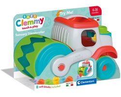 Baby Clementoni - Clemmy - Blokken-etende Wals - Sensorisch Speelgoed - vanaf 6 maanden