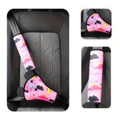 Benaton 4 Stuks Gordelkussen Comfort Reizen Afneembaar Benaton 4 Stuks Gordelkussen Comfort Reizen Afneembaar