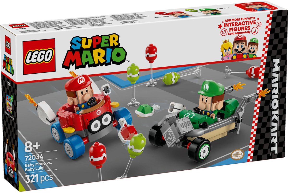 Mario Kart - Baby Mario vs. Baby Luigi
