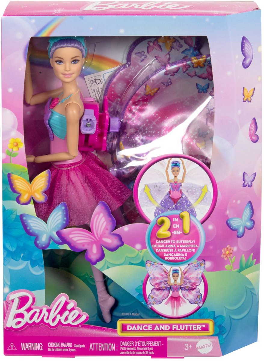Barbie Dans- en Fladderpop – Magische Vlindervleugels — afbeelding 2