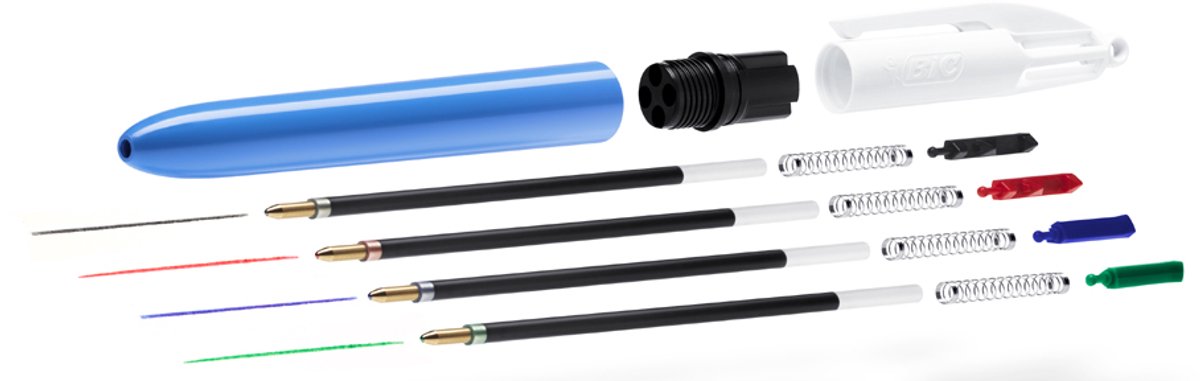 4 Colours Original Balpen Medium 1,0 mm | Office Centre