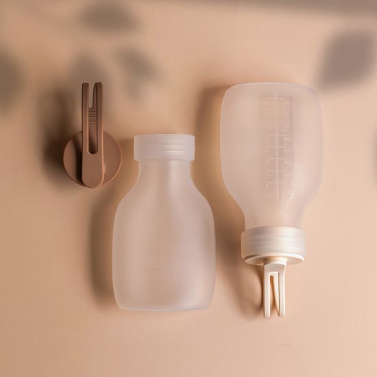 Mommy&Co - 2 Stuks - Siliconen Moedermelk Bewaarzakjes - BPA vrij - Lek vrij - Babyvoeding - Borstvoeding - Herbruikbaar - Bewaarbakjes - Steriliseerbaar - 240ml van Mommy&Co — afbeelding 2