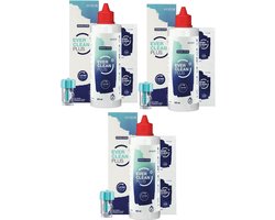Ever Clean Plus - Lenzenvloeistof - 3 maandpakket - 3 x 225ml - Voordeelverpakking