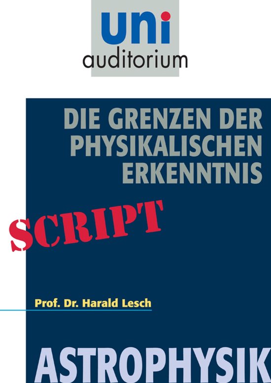 Die Grenzen der Physikalischen Erkenntnis - cover