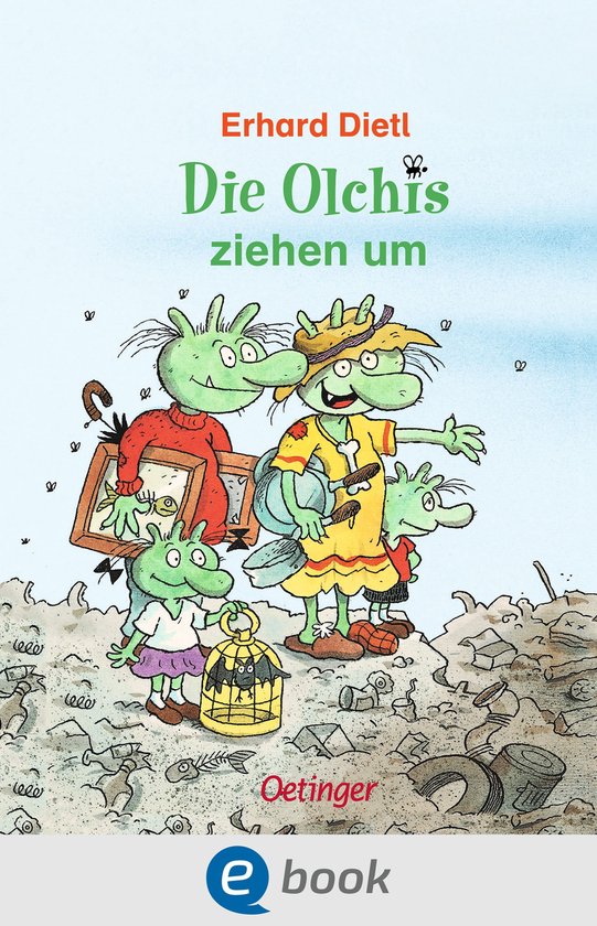 Die Olchis - Die Olchis ziehen um - cover
