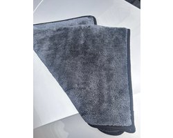KENOTEK - Droogdoek - Grey With Black Edge - 50x70cm - 600GSM.