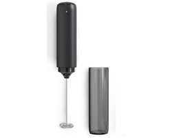 Frother - Melkopschuimer - Elektrische melkopschuimer - USB oplaadbare mini-melkopschuimer - voor koffie/latte/cappuccino/warme chocolademelk - Zwart