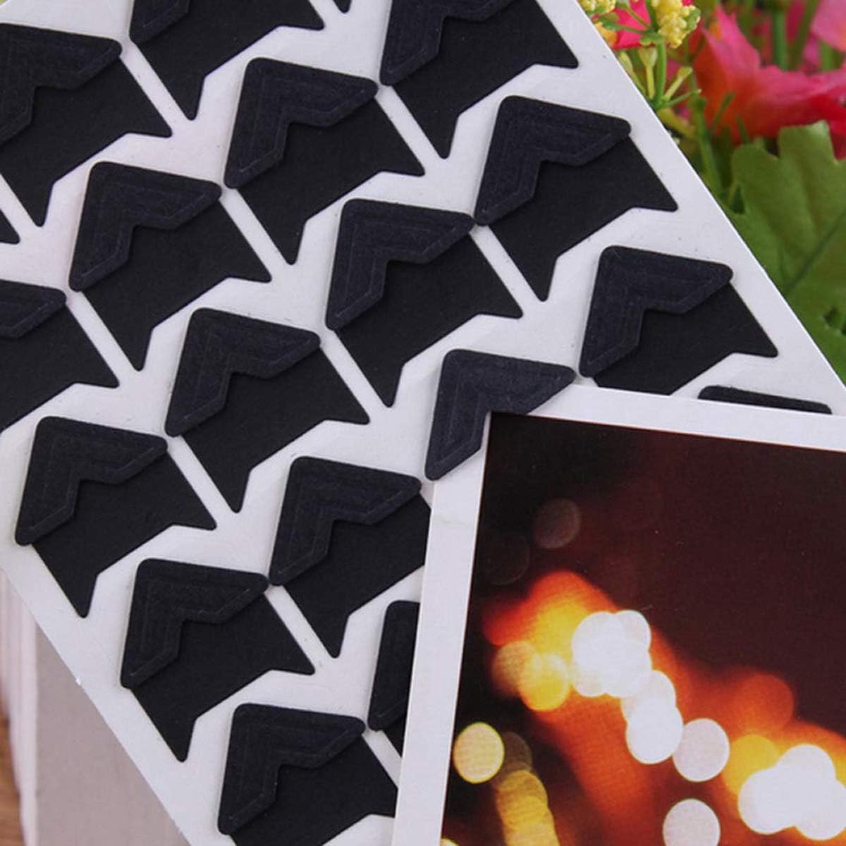 15 Vellen Fotohoekjes voor Scrapbooking, Doorzichtige