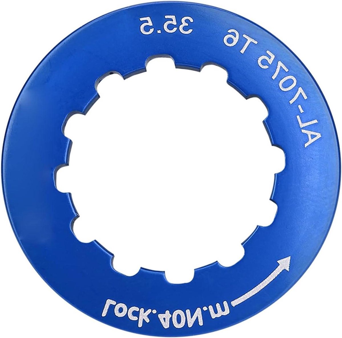 Allecto Plus - Cassetteborgring voor mountainbike - Blauw - 7 versnellingen cassette - Fiets reserveonderdelen - Duurzaam materiaal - Eenvoudige installatie