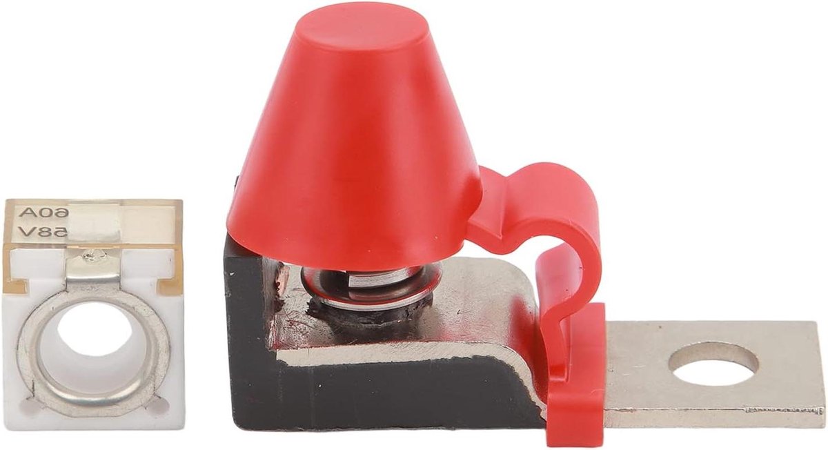 Allecto Plus - Zekeringblokset Marine 58V voor Meerdere Accu's – Boot RV Truck – Ontsteking Bouwvoertuigen – (60A)