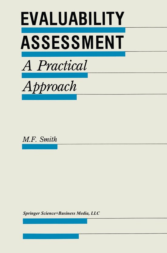 Evaluability Assessment - cover