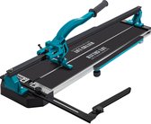 47 Inch Tegelsnijder, Enkele Rail, Dubbele Bevestigingen, 3/5 Inch Kap, Nauwkeurige Laser, Handmatige Tegelsnijder voor Porseleinen En Keramische Vloertegels