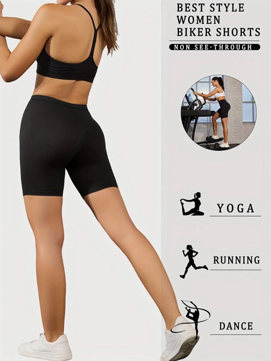 Livano Biker Shorts Femme - Leggings Courts - Sous-Vêtements Longs - Biker Shorts - Avec Jambes - 5 Pièces - Mixte 1 - Taille M