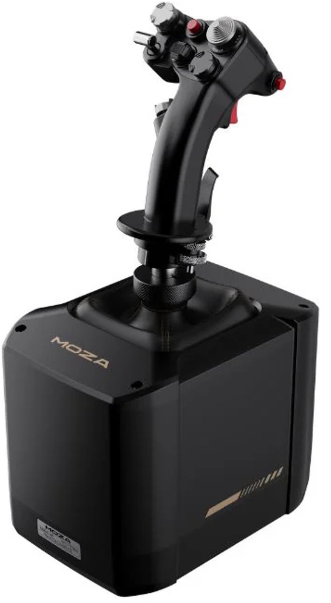 Moza Racing Flight Sim Bundel – AB9 FFB Base + MH16 Stick + Base Clamp - PC