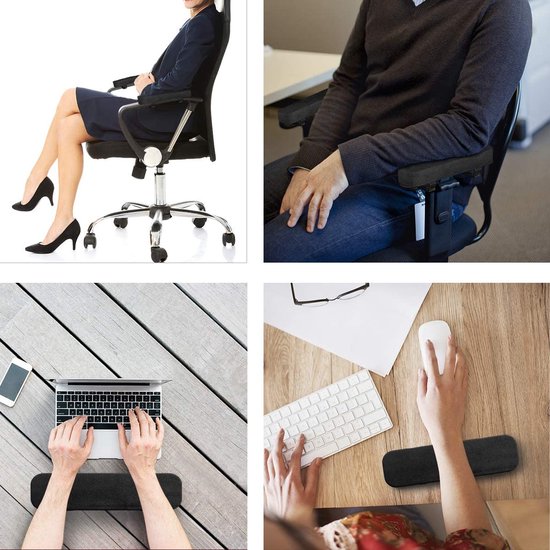 Gewatteerde armleuningen / Armleuningkussens voor stoelen — afbeelding 4