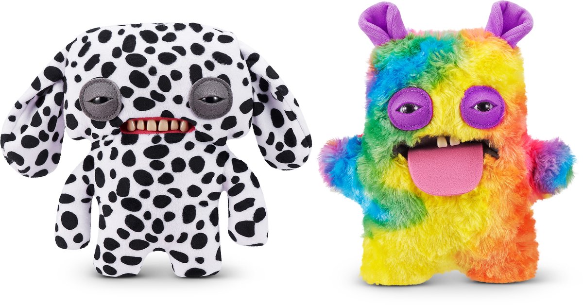 Fuggler Butt Ugly Pets 23 cm Serie 1 van 2PAK Zuru