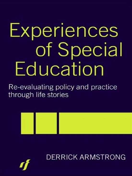 Experiences of Special Education - cover