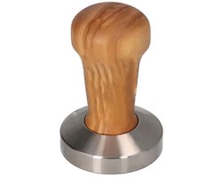 EDO Barista Tamper Olijfhout - Convex - 58mm