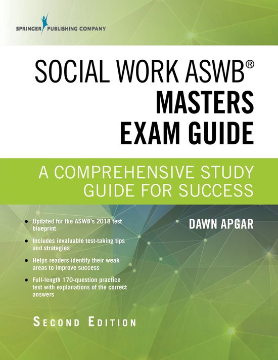 Social Work ASWB Masters Exam Guide, Second Edition - cover