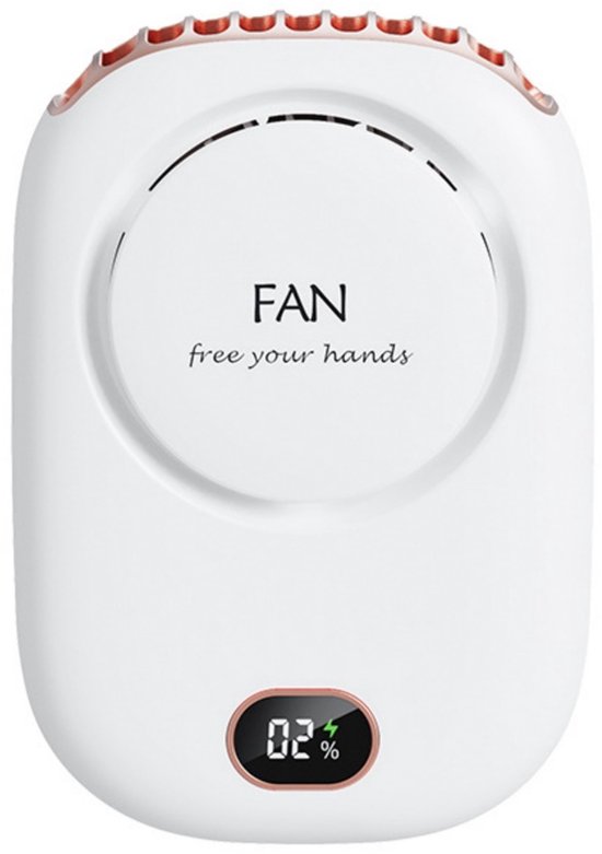 Halskettingventilator Mini draagbare ventilatoren Nekbandventilator USB oplaadbaar Stille 3-snelheden Handvrije ventilator voor – koop de beste producten in de online winkel
