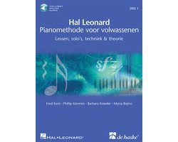 Hal Leonard Pianomethode voor Volwassenen deel 1 ( Boek + Online audio )
