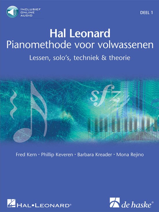 Hal Leonard Pianomethode voor Volwassenen deel 1 ( Boek + On ... - cover