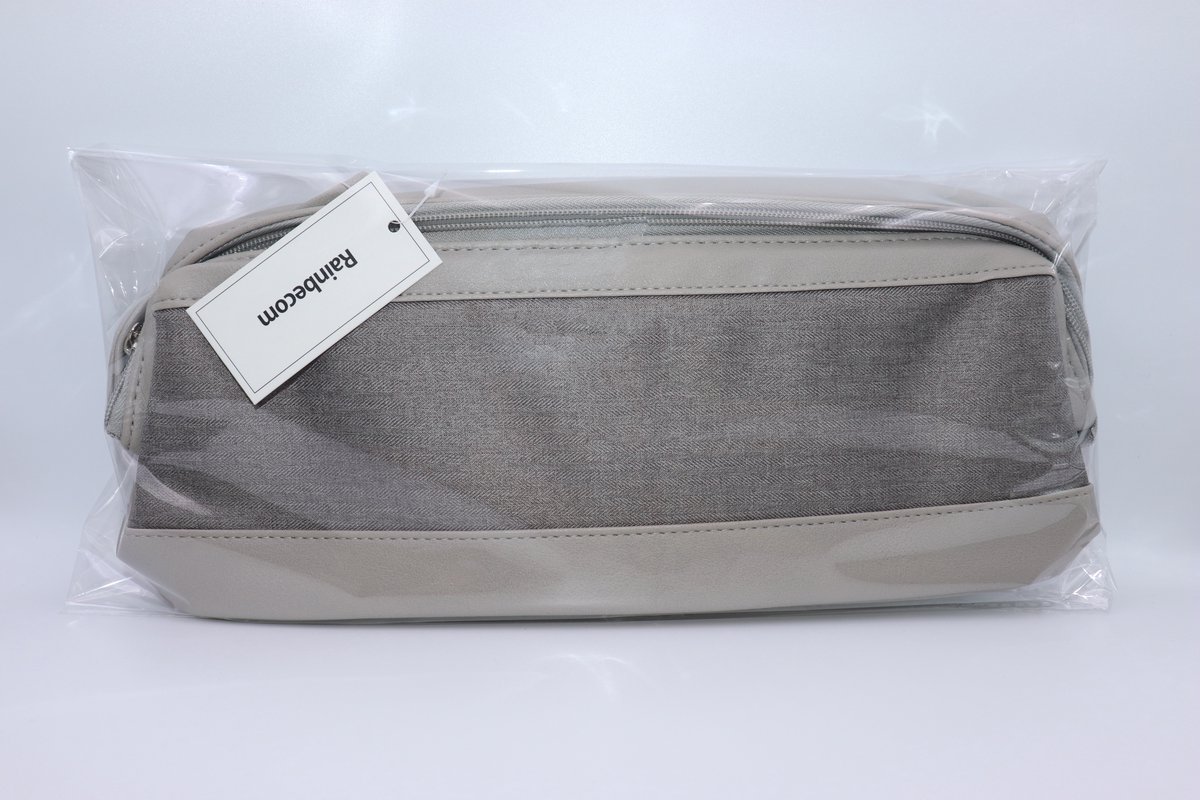 Rainbecom - Opbergtas voor Dyson Airwrap Haarstyler - 39x17x12.5 cm - Reisetui Supersonic - PU Leer & Fluweel - Waterdicht - Krasbestendig - Reistas voor Haarstylingtools – Lichtgrijs - Föhn, Haardroger, Föhnborstel, Krultang & Stijltang thumbnail 2