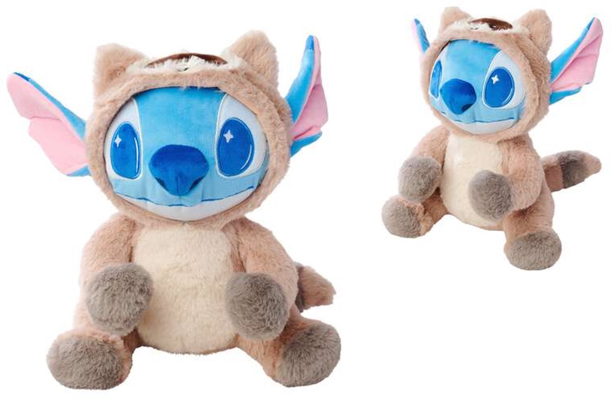 Pluche Disney - Stitch onesie wasbeer (25cm) - 6315870573NPB