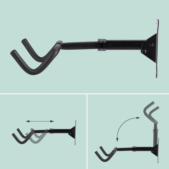 fiets ophangsysteem - tot 50 kg - draaibaar - muurbeugel van Fiets. — afbeelding 5