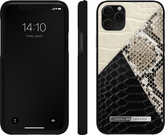 iDeal of Sweden Fashion Case Atelier pour iPhone 11 Pro/ XS/X Night Sky Snake
