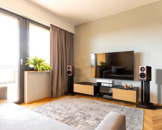 Wharfedale EVO 5.1 Boekenplank Speakers - Hifi Stereo Set - Passieve Speaker - 2-Weg Luidsprekers - Walnoot van Merkloos — afbeelding 4