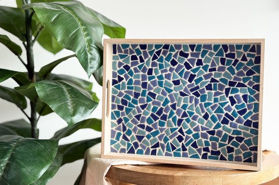 Little Creations mosaik Untersetzer Pastel, 4 Stück | Komplettes DIY