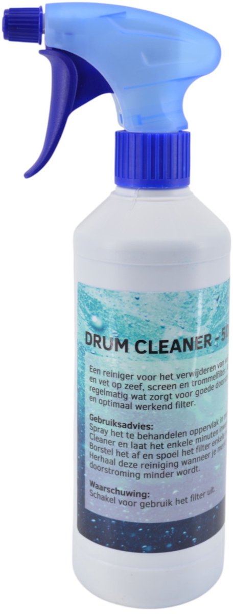 Drum Cleaner 500 ml – Reinigingsspray voor trommelfilter onderhoud | KoiNL