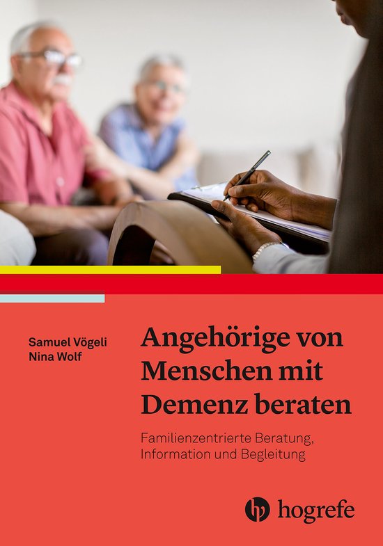 Angehörige von Menschen mit Demenz beraten - cover
