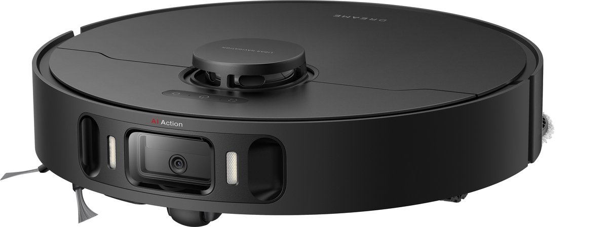 Afbeelding 2 van Dreame L40 Ultra AE – Zelfreinigende Robotstofzuiger met Warmwater Dweilsysteem, 19.000 Pa Zuigkracht & Automatisch Leegstation - Zwart