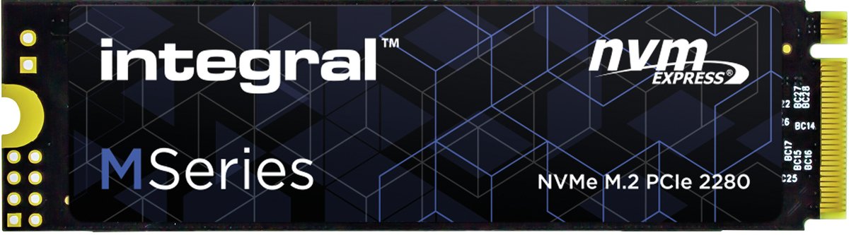 Integral M Series internal solid state drive M.2 128 GB PCI Express 3.1 3D TLC NVMe
