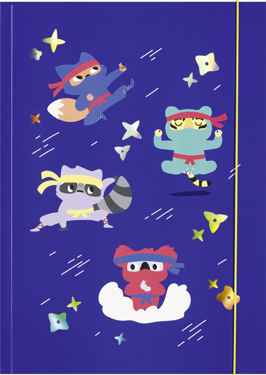 Folia tekenmap HOTFOIL 'Magic Unicorns' A3 karton