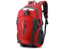 Rugzak 40L Waterdicht – Lichtgewicht Outdoor Backpack – Rood