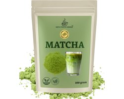 Mito Matcha Thee - 100 gram - Rijk aan Antioxidanten - Matcha Poeder - Groene thee - Matcha thee - Matcha Latte - ECO verpakking